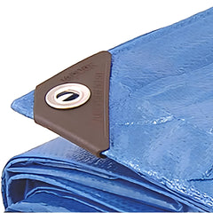 Lona Polietileno 6x4m Azul 200 Micras Reforçada Vonder Plus