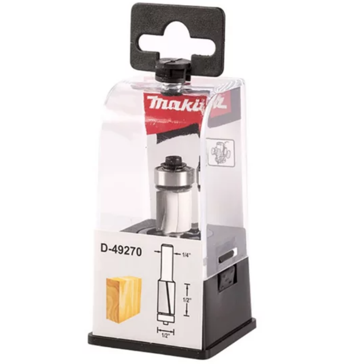 Fresa Dupla Laminar 1/2" Haste 1/4" D-49270 Makita