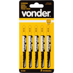 Lamina Serra Tico-Tico Aço Carbono Vd 244d 6dpp Encaixe T Pa