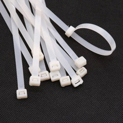Abraçadeira Nylon 3,6 x 250 mm Branca 100 Unidades Tradestar