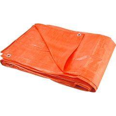 Lona 100 Micras Polietileno Laranja 10 x 4 Metros Leve Vonder