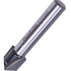 Fresa Ponta V Haste 1/4" Corte 3/8" D-01828 Makita