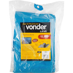 Lona 100 Micras Polietileno Azul 6 x 5 Metros Leve Vonder