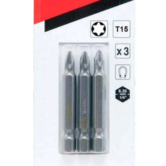 Ponta Bits Conjunto 3 Peças T 15-50 mm Makita