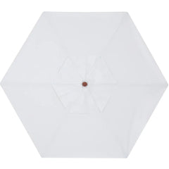 Ombrellone Madeira Cobertura PVC 2,00m Branco Bel Lazer
