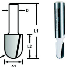 Fresa Ponta U Haste 8 mm x 41,3 mm D-68286 Makita