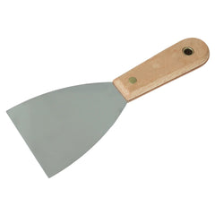 Espátula 8 cm Inox Cabo Madeira Tradestar