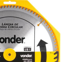 Lâmina Serra Circular Vídea 300x30x2,9mm 96D 4400 Rpm Vonder