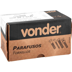 Parafuso Sextavado 8.8 10 X 40 Ma Rp Din 931 Vonder