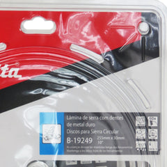 Disco Serra 60 Dentes 255 mm x 30 mm B-19249 Makita