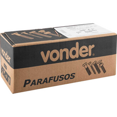 Parafuso Sextavado(10076) Nc Zb 3/8 X 3" Vonder