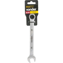 Chave combinada 16mm cromo vanádio cromada cartela Vonder