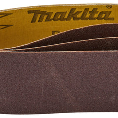 Conjunto de Cinta Lixa 610 x 76 mm A180 com 3 Peças Makita