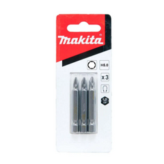 Ponta Bits de Torção (3 Peças) Hexagonal 5,0-50 mm Makita