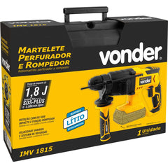 Martelete Perfurador 18v s/ Bateria s/ Carreg Vonder