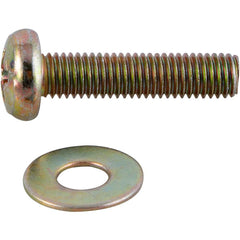 Parafuso para Suporte de TV 8 x 35 mm com Arruela 5/16 com 4 Peças Vonder