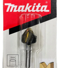 Fresa Ponta V 6mm 90° Corte 19 mm Makita