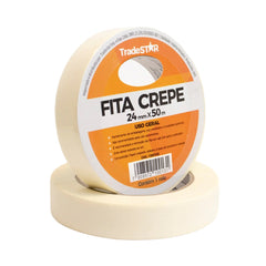 Fita Crepe 24 mm x 50 Metros Tradestar