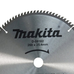 Disco Serra TCT 260 x 25,4 mm 100T D-59162 Makita