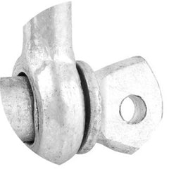 Manilha Para Cabo De Aço 1/2  Reta Leve Pino Reforçado Galva