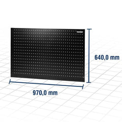 Painel Porta Ferramentas Metálico 640X970mm Vonder