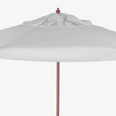 Ombrellone Madeira Cobertura PVC 2,40m Branco Bel Lazer