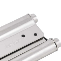 Dobradiça Vai Vem 4'' Aço Carbono Niquelado 2 Peças Vonder