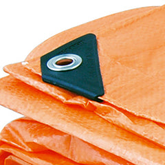 Lona polietileno 5x4m laranja 150 micras média Vonder