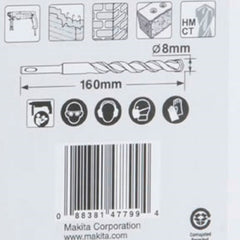 Brocas SDS Plus 12x160 mm C/50 Makita