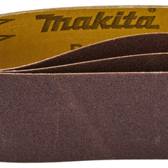 Conjunto de Cinta Lixa 610 x 76 mm A120 com 3 Peças Makita