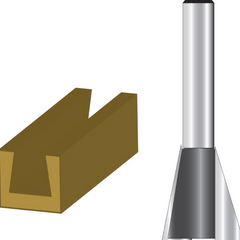 Fresa Andorinha 1/4" Haste 1/4" D-49529 Makita