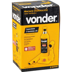 Macaco hidráulico garrafa 2 toneladas 1 estágio Vonder