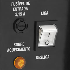 Carregador de bateria 25-90ah 12v 220v cbv950 Vonder