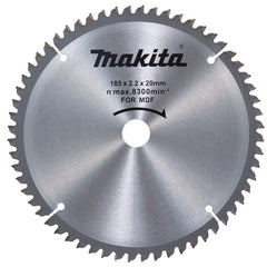 Disco Lâmina de Serra TCT 185 x 20 mm 60T B-50267 Makita