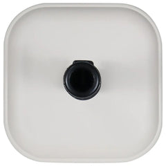Base Ombrellone em Concreto Quadrada 11kg Branco - Bel Lazer