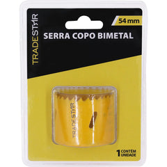 Serra Copo 54 mm Aço Rápido Bimetal Tradestar