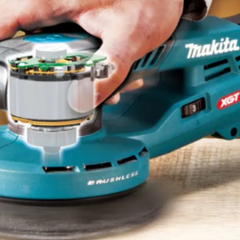 Lixadeira Roto-Orbital 125 mm Bateria 40V Makita