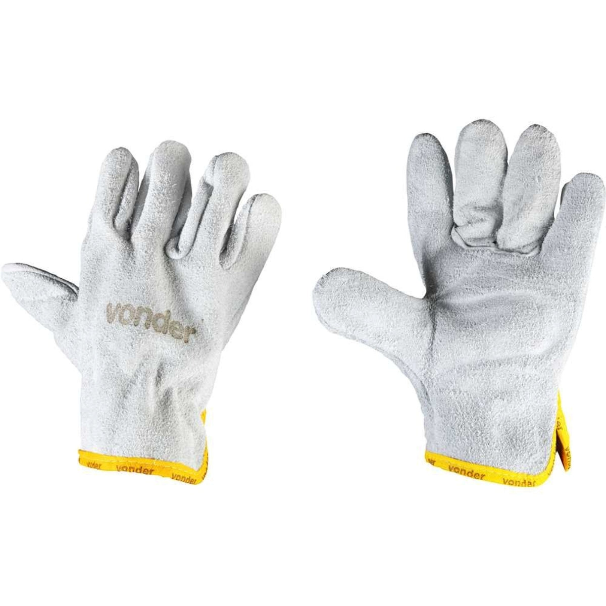 Luva Raspa com Reforço Palma 7 cm Petrol Vonder