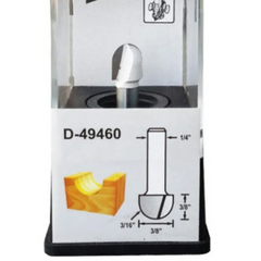 Fresa Ponta U 3/8" Haste 1/4" D-49460 Makita