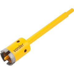 Serra copo diamantada 40mm com haste para alvenaria Vonder
