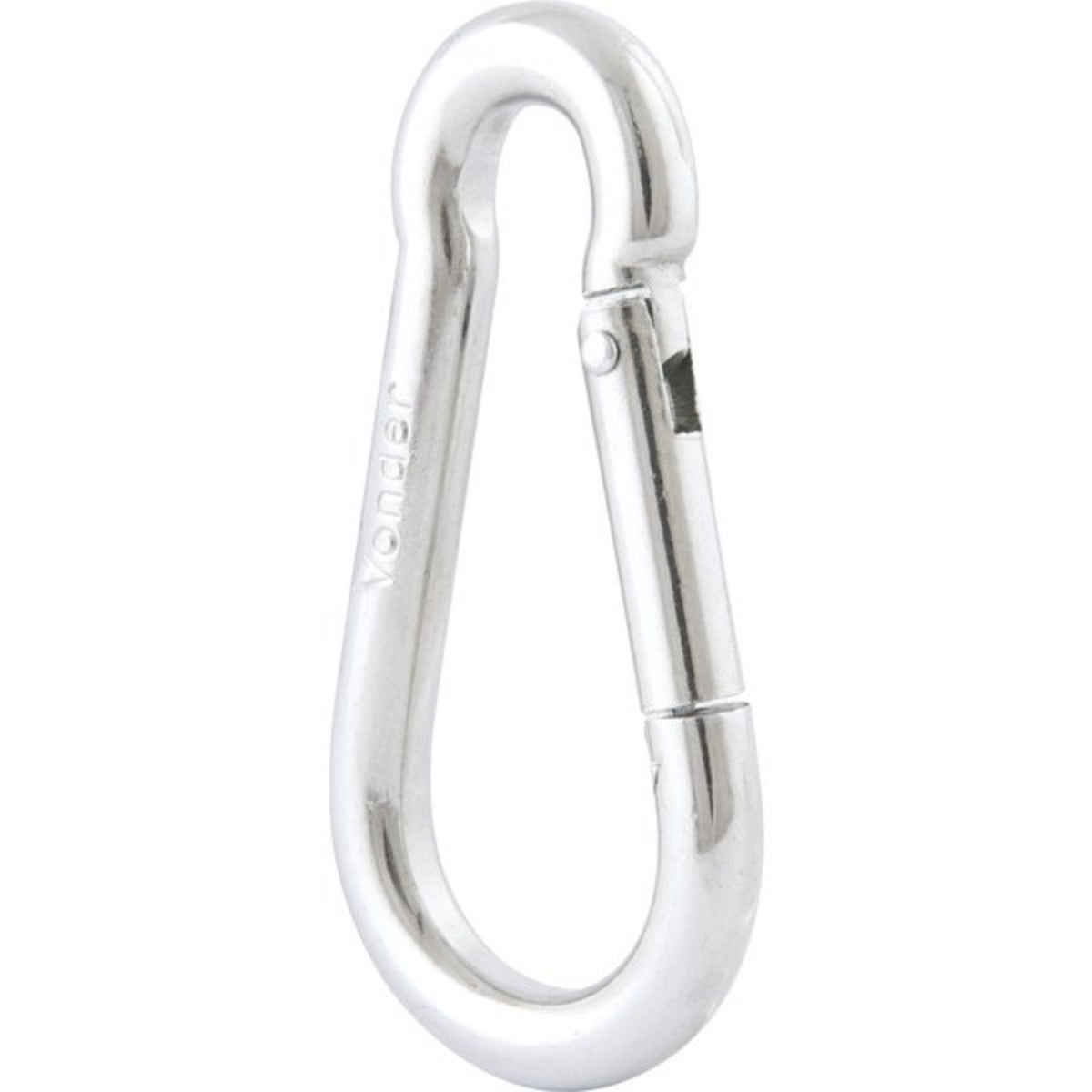 Mosquetão com trava 11x120mm leve galvanizado Vonder