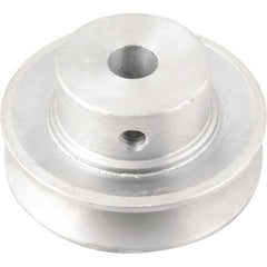 Polia Alumínio 1 Canal Perfil A 70mm com Furo 1/2" - Vonder