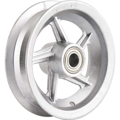 Aro Alumínio 3,50x8 200kg Rolamento Esfera Eixo 25mm Vonder