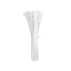 Abraçadeira Nylon 7,6 x 400 mm Branca com 50 Peças Tradestar