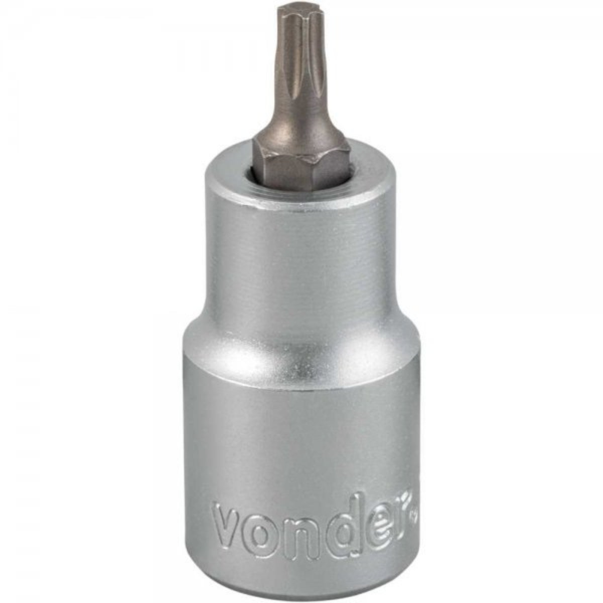 Soquete Hexalobular Encaixe 1/2'' T25 Vonder