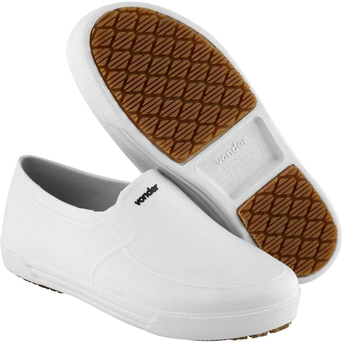 Sapato Antiderrapante e Impermeável Tam. 37 Branco Vonder - Guimepa