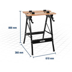 Bancada Multiuso 100Kg de Capacidade MB 600 Vonder