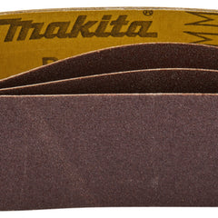 Conjunto Cinta Lixa 610 x 76 mm A80 - com 3 Peças Makita