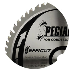 Disco de Serra Efficut 165 mm x 20 mm 60T B-69886 Makita