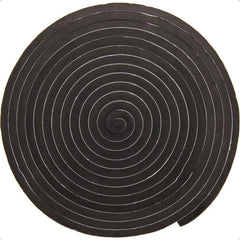 Fita adesiva espuma 12x6mm preta com 4 metros Vonder